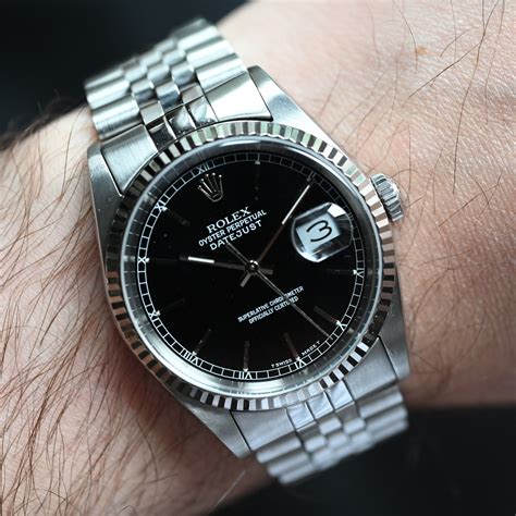 rolex datejust 16234 collectors long islnad|rolex datejust 16234 production years.